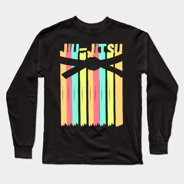 Jiu-jitsu design, BJJ lover gift Long Sleeve T-Shirt by fighterswin